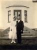 1923 Næstved arkiverne N-B 583 Esther og Jens bryllupsbillede