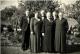 Søskende Carl Alfred, Emmy, Niels Christian, Ellen, Peder Adolf og Marie ved Ellen Damsbos sølvbryllup 1946